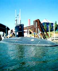 USS BLUEBACK at OMSI