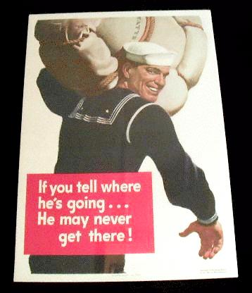 If You Tell - POSTER WW-II