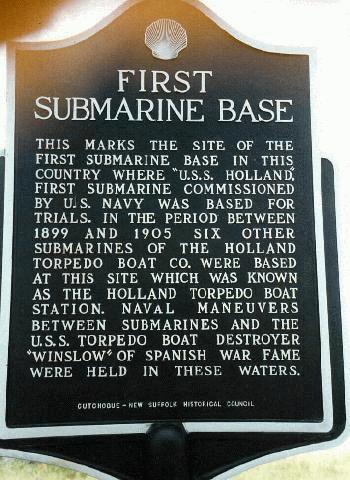 New Suffolk - 1st Sub Base Plaque